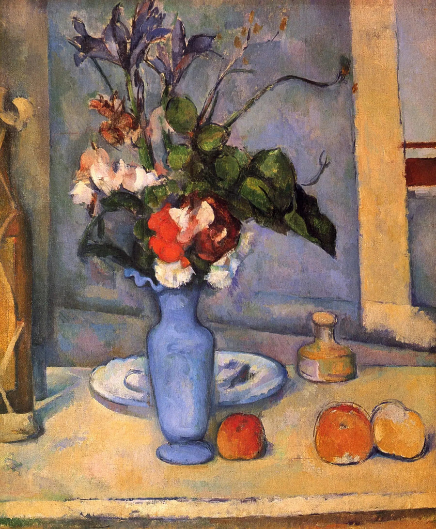 O Vaso Azul - Paul Cézanne