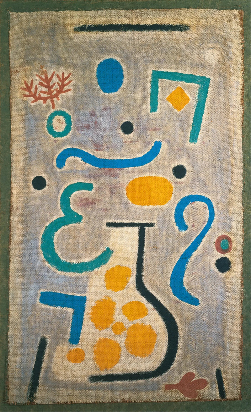 O vaso - Paul Klee