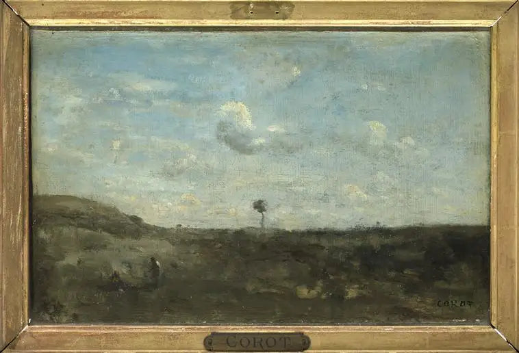 A vasta planície - Jean-Baptiste Camille Corot
