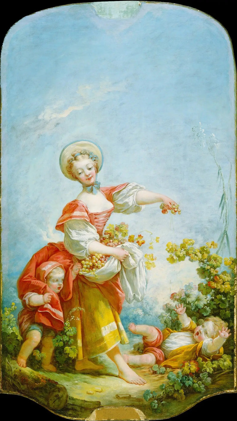 O colhedor de uvas - Jean-Honoré Fragonard
