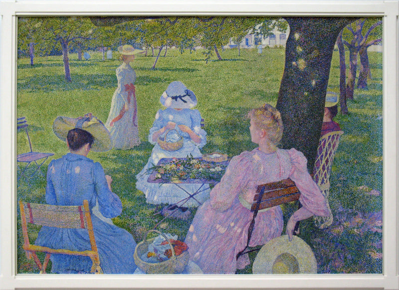 O pomar - Théo van Rysselberghe