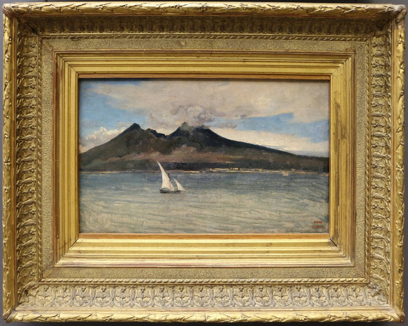 Vesúvio - Jean-Baptiste Camille Corot