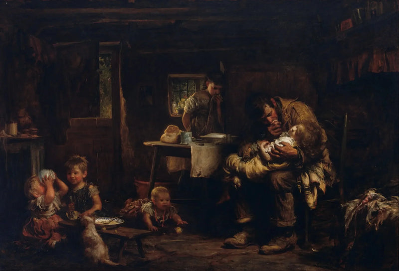 O Viúvo - Luke Fildes