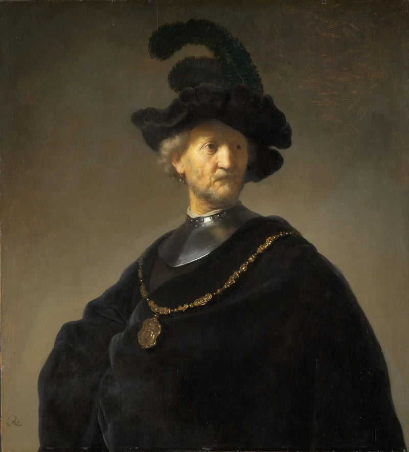 O Velho Homem com a Corrente de Ouro - Rembrandt