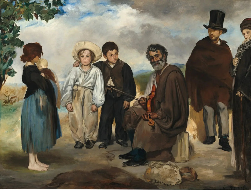 O Velho Músico - Édouard Manet