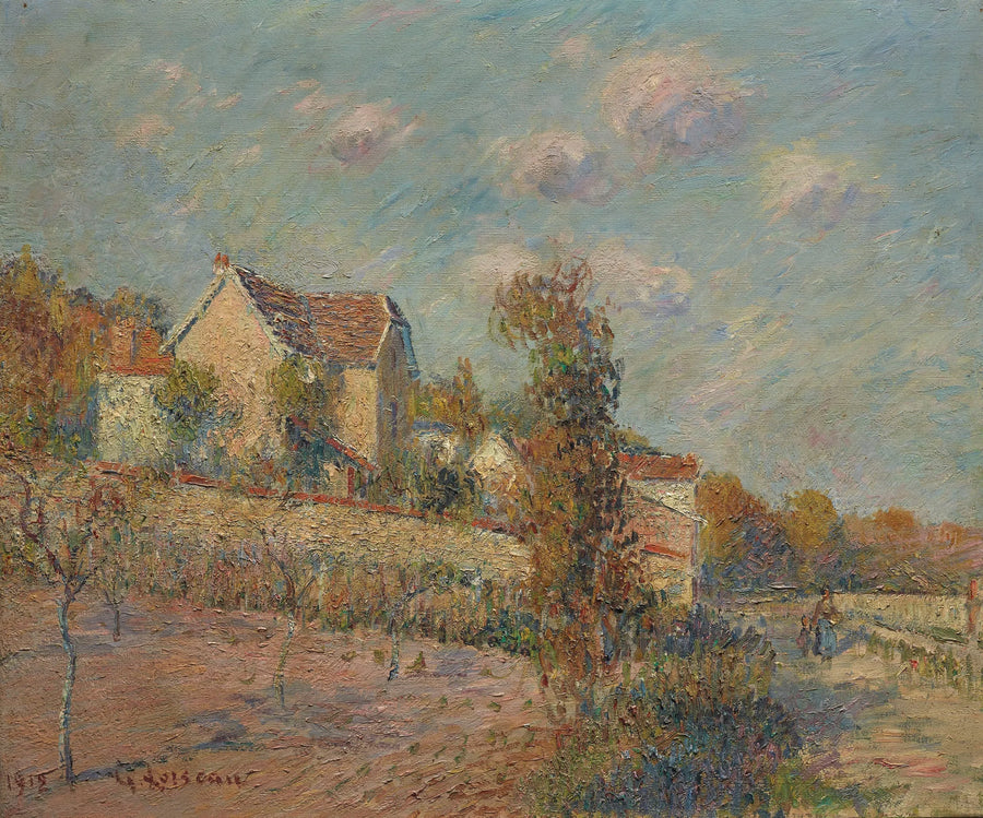 A Vila - Gustave Loiseau