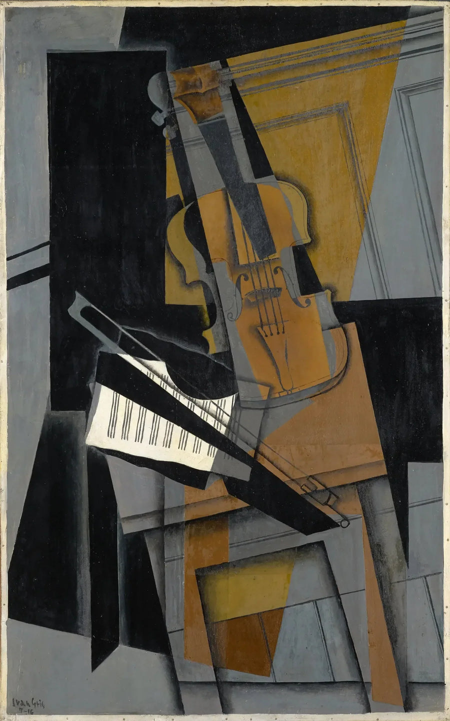 O Violino - Juan Gris