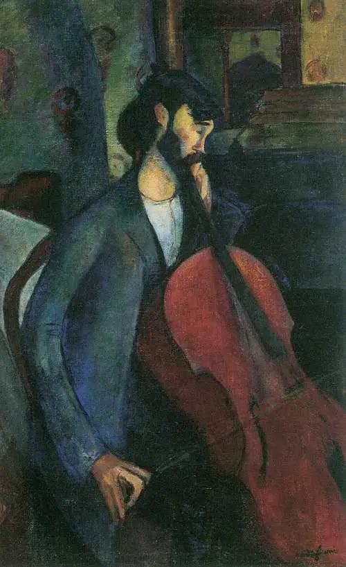 O violoncelista - Amedeo Modigliani
