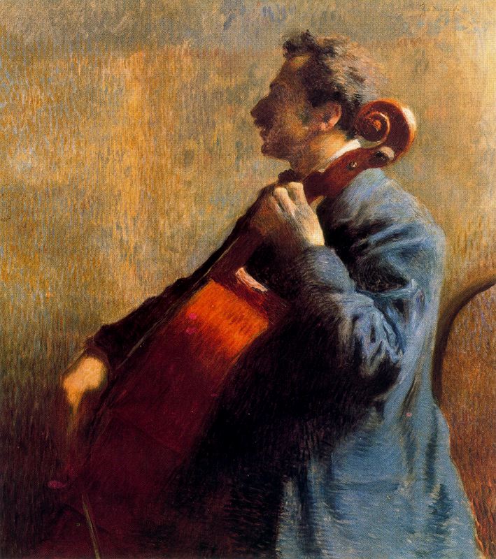 O violoncelista - Federico Zandomeneghi