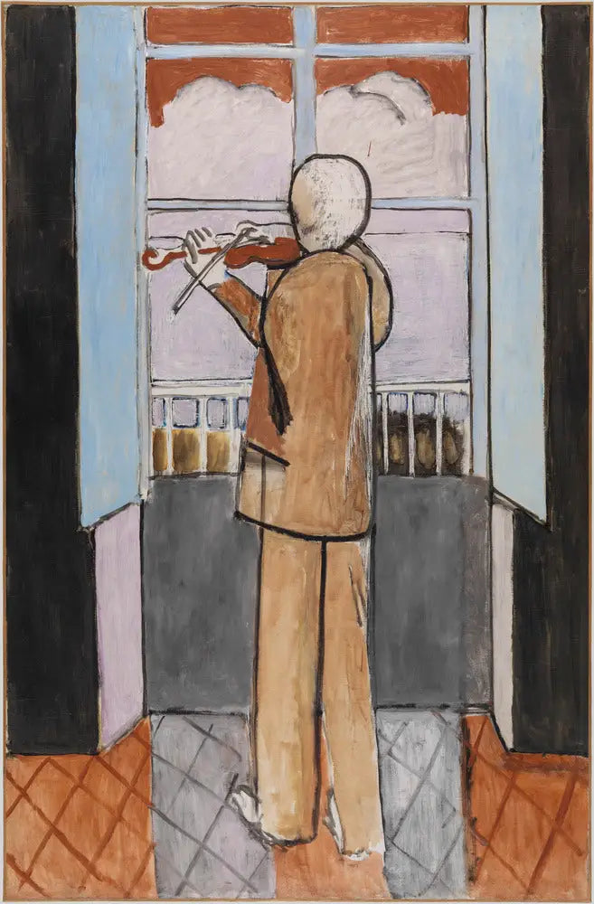 O Violinista na Janela - Henri Matisse