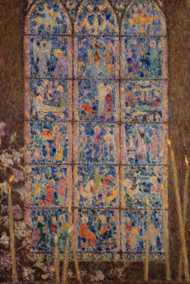 Vitral, Chartres - Henri Le Sidaner