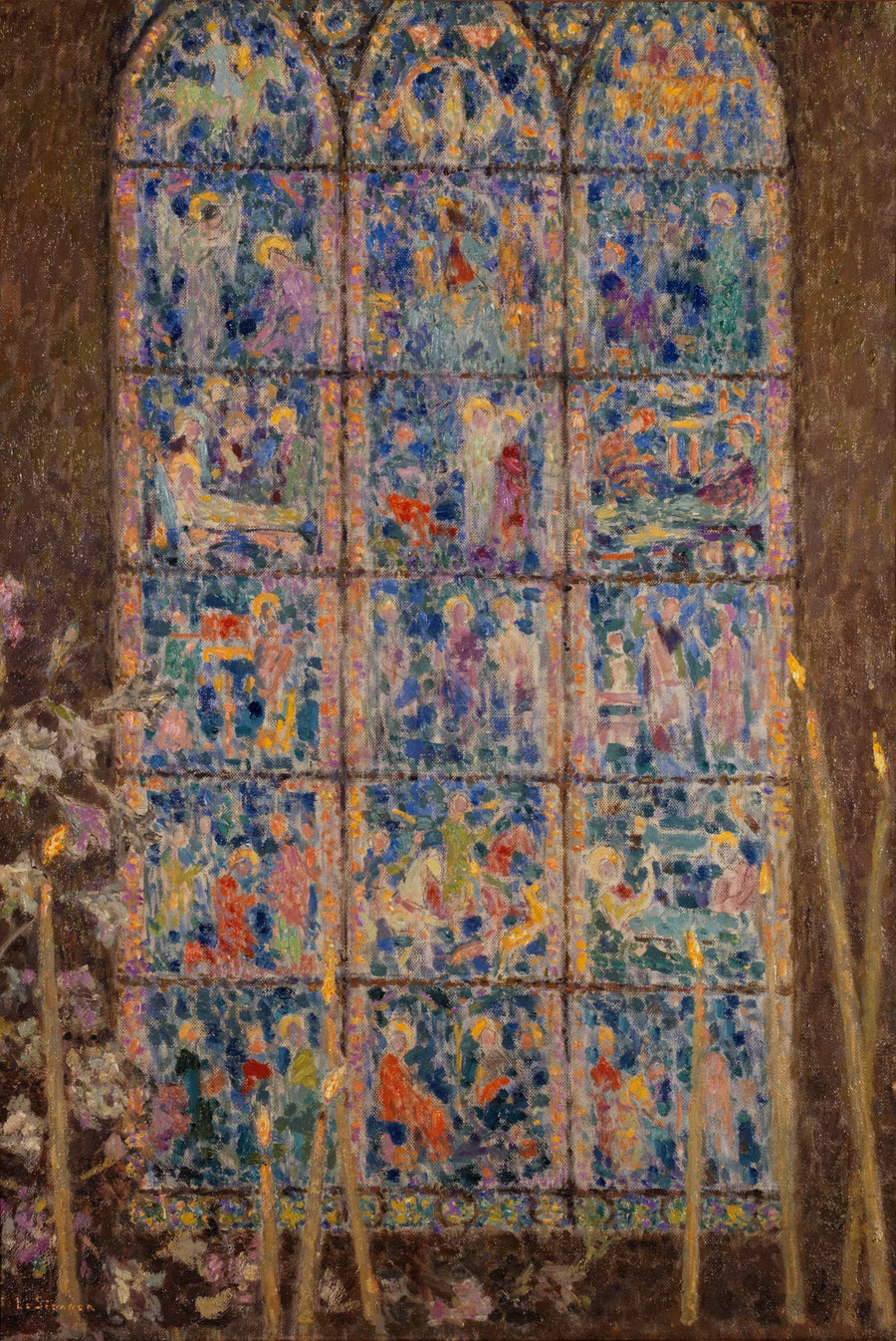 Vitral, Chartres - Henri Le Sidaner