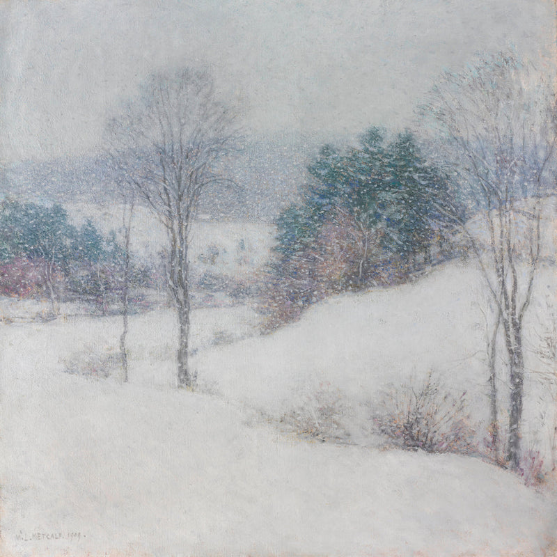 O véu branco - Willard Metcalf