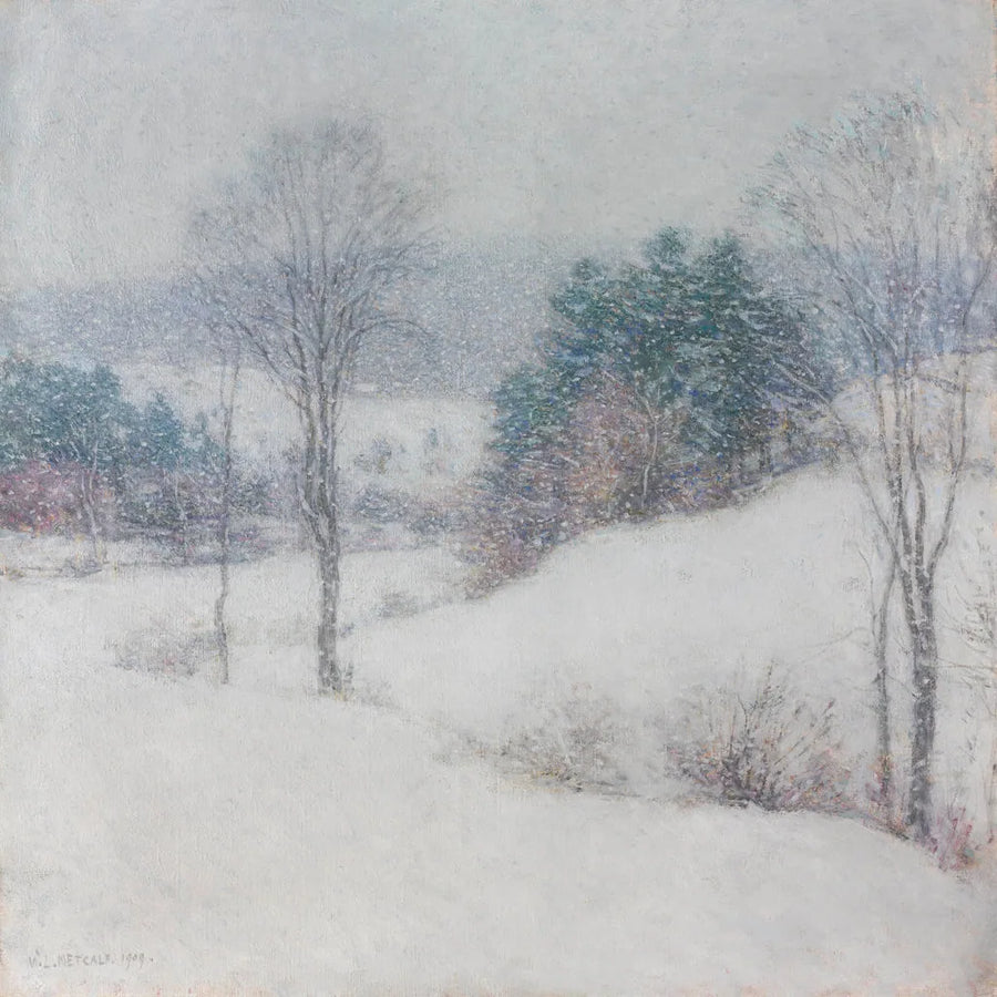 O véu branco - Willard Metcalf