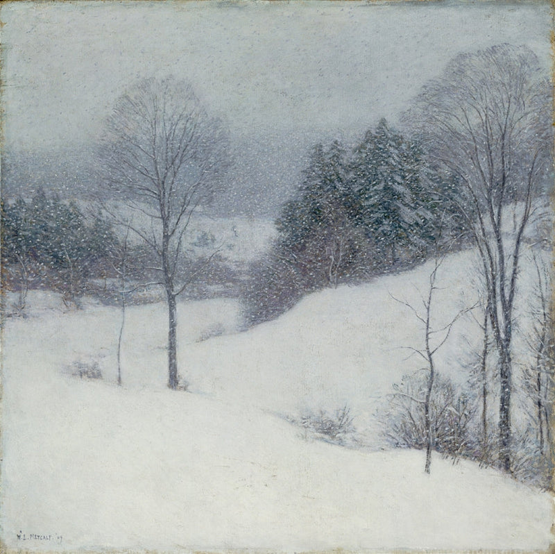 O véu branco - Willard Metcalf