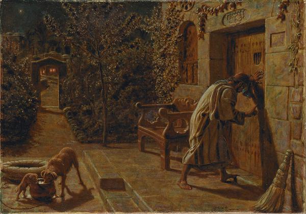 O vizinho incômodo - William Holman Hunt