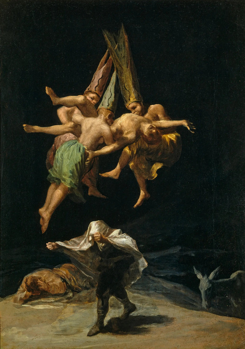 O Voo das Bruxas - Francisco de Goya