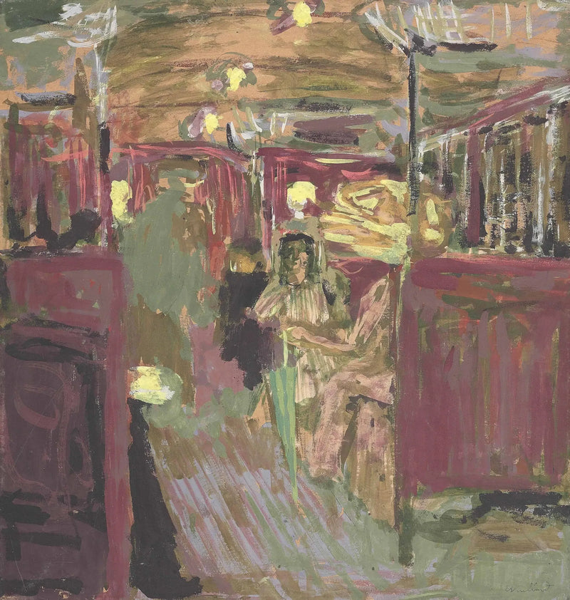 O Vagon de metrô - I - Édouard Vuillard