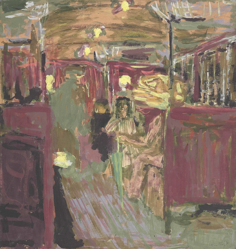 O Vagon de metrô - I - Édouard Vuillard