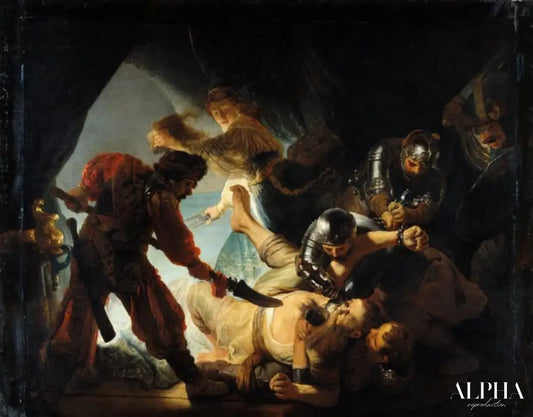 L'éblouissement Samsons (ou : Le triomphe des Dalila) - Rembrandt van Rijn - Reproductions de tableaux et peintures haut de gamme