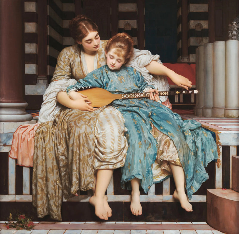 Aula de música - Frederic Leighton