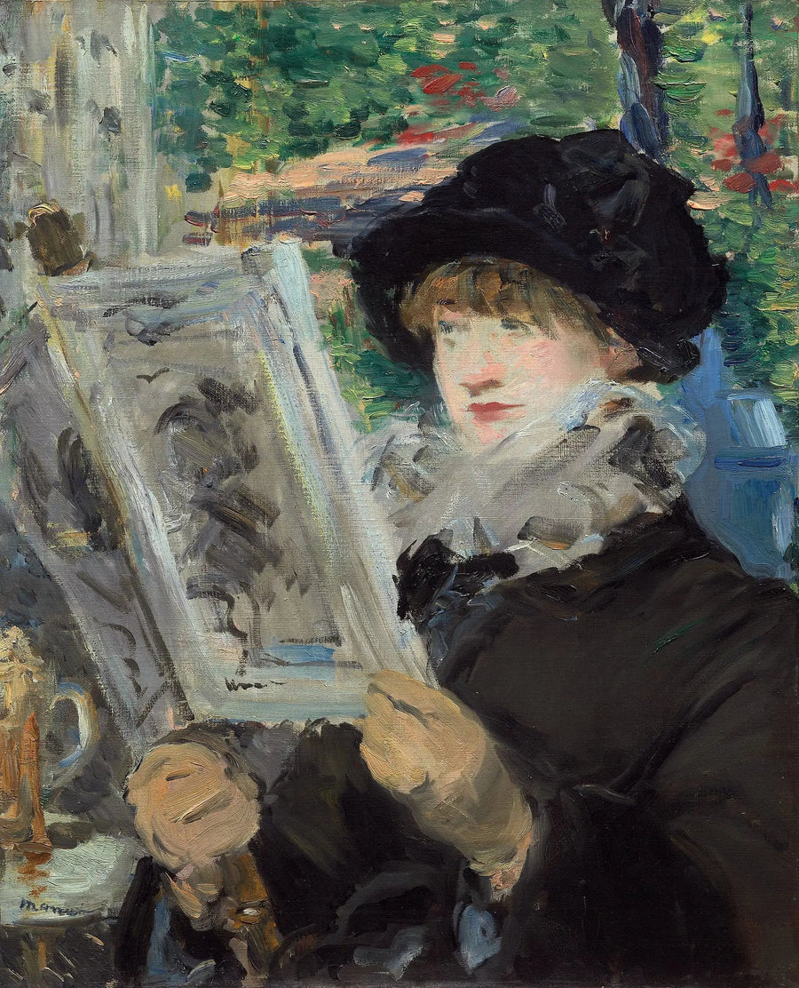 Leitura do ilustrado - Édouard Manet