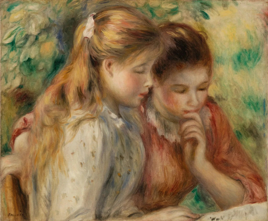 A Leitura - Pierre-Auguste Renoir