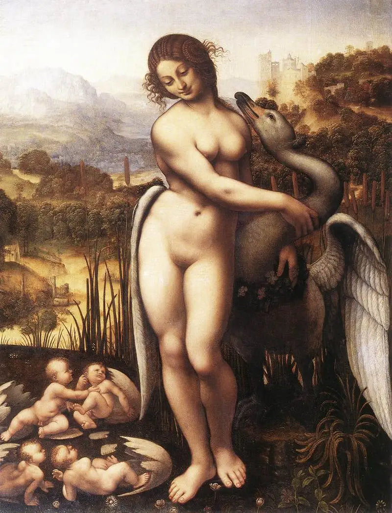 Leda e o Cisne - Leonardo da Vinci
