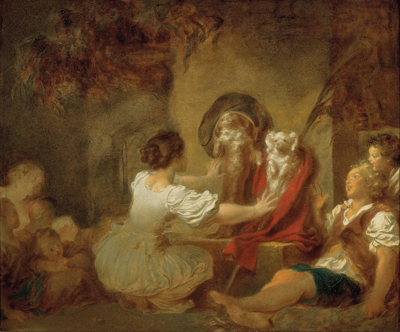 A educação faz tudo - Jean-Honoré Fragonard