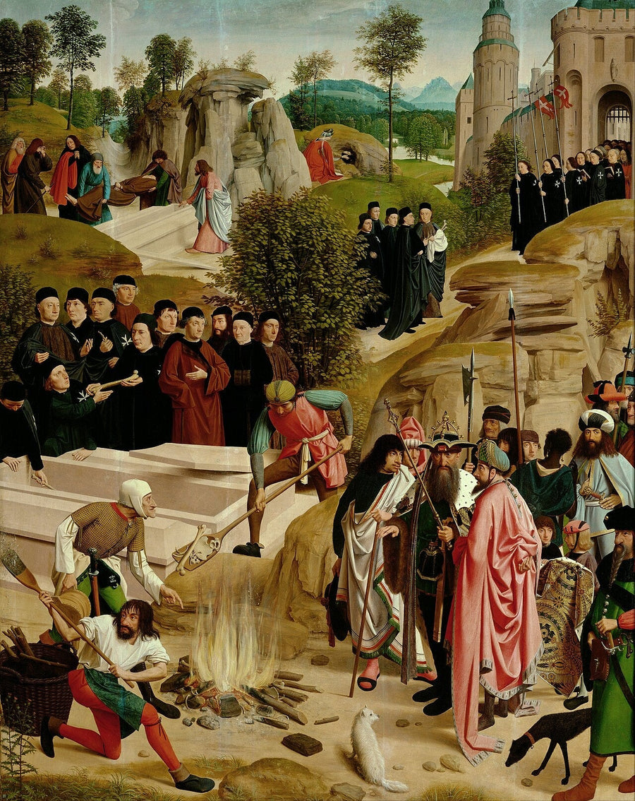 Legenda das relíquias de São João Batista - Geertgen tot Sint Jans