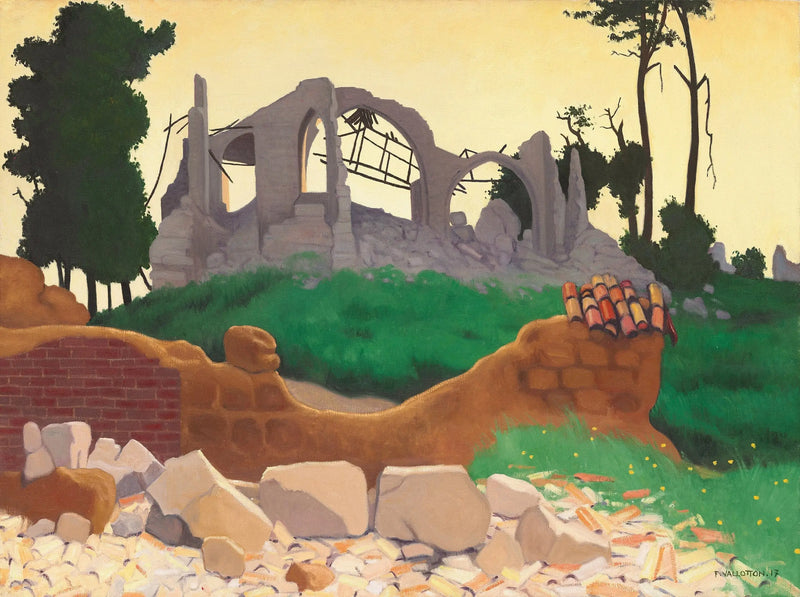 A Igreja de Souain - Félix Vallotton
