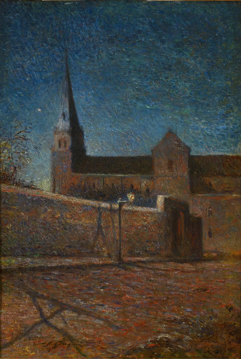 A Igreja de Vaugirard - Paul Gauguin