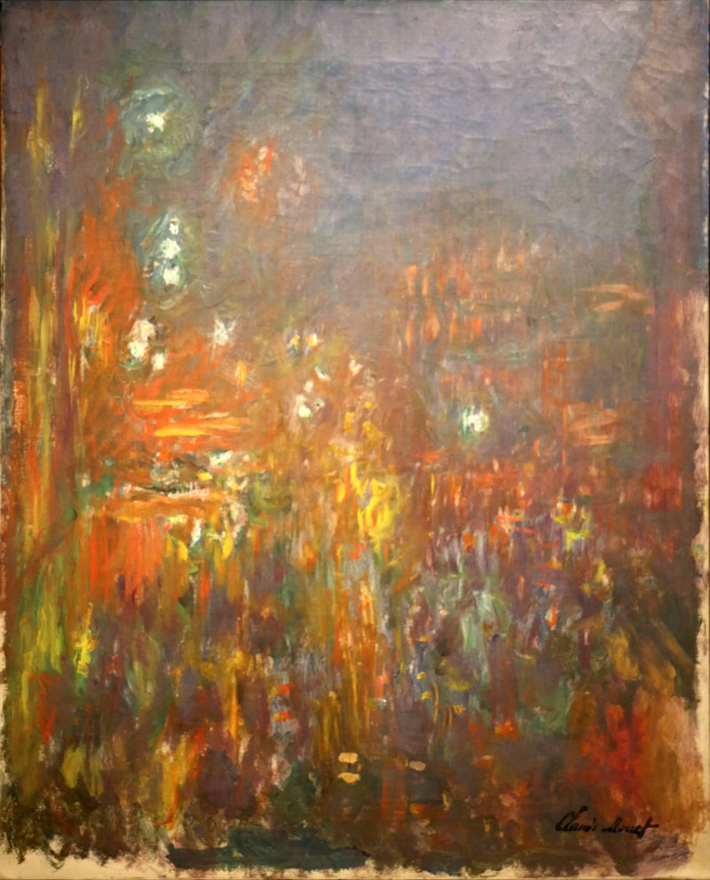 Leicester Square, à noite - Claude Monet