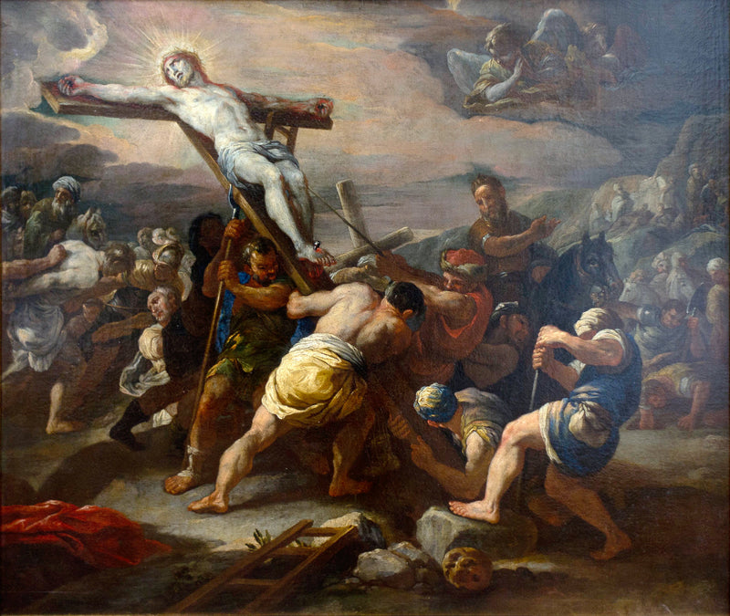 A Elevação da Cruz - Luca Giordano
