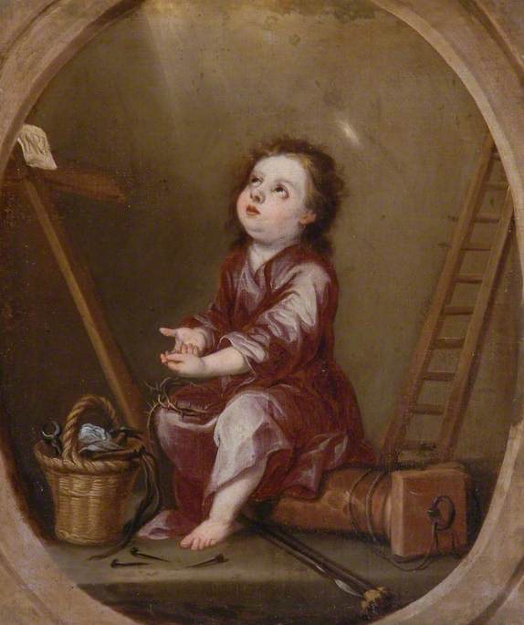 O Menino Jesus com a coroa de espinhos - Alonso Cano