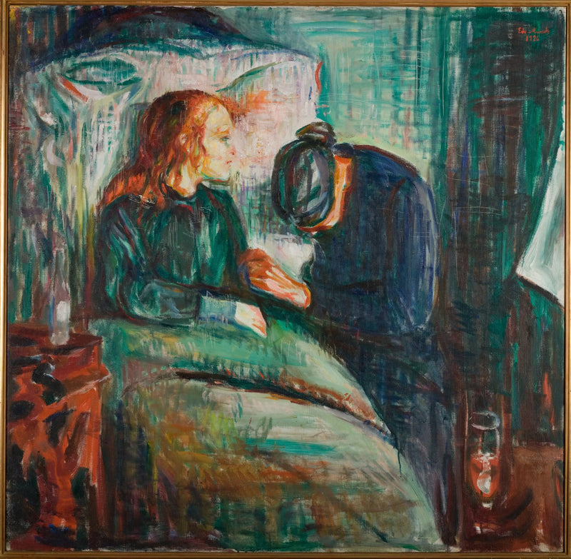 A Criança Doente - Edvard Munch