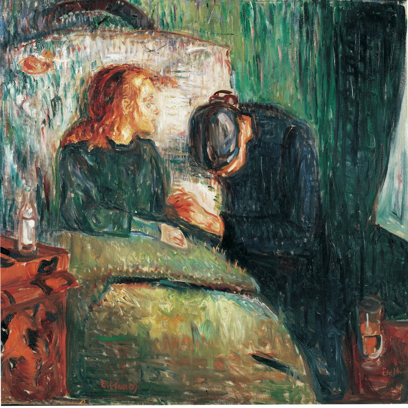 A Criança Doente - Edvard Munch