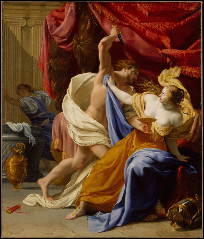 A Remoção de Tamar - Eustache Le Sueur