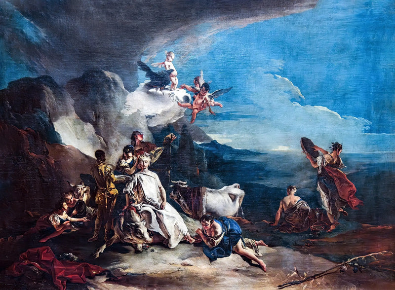 O Rapto da Europa - Giovanni Battista Tiepolo