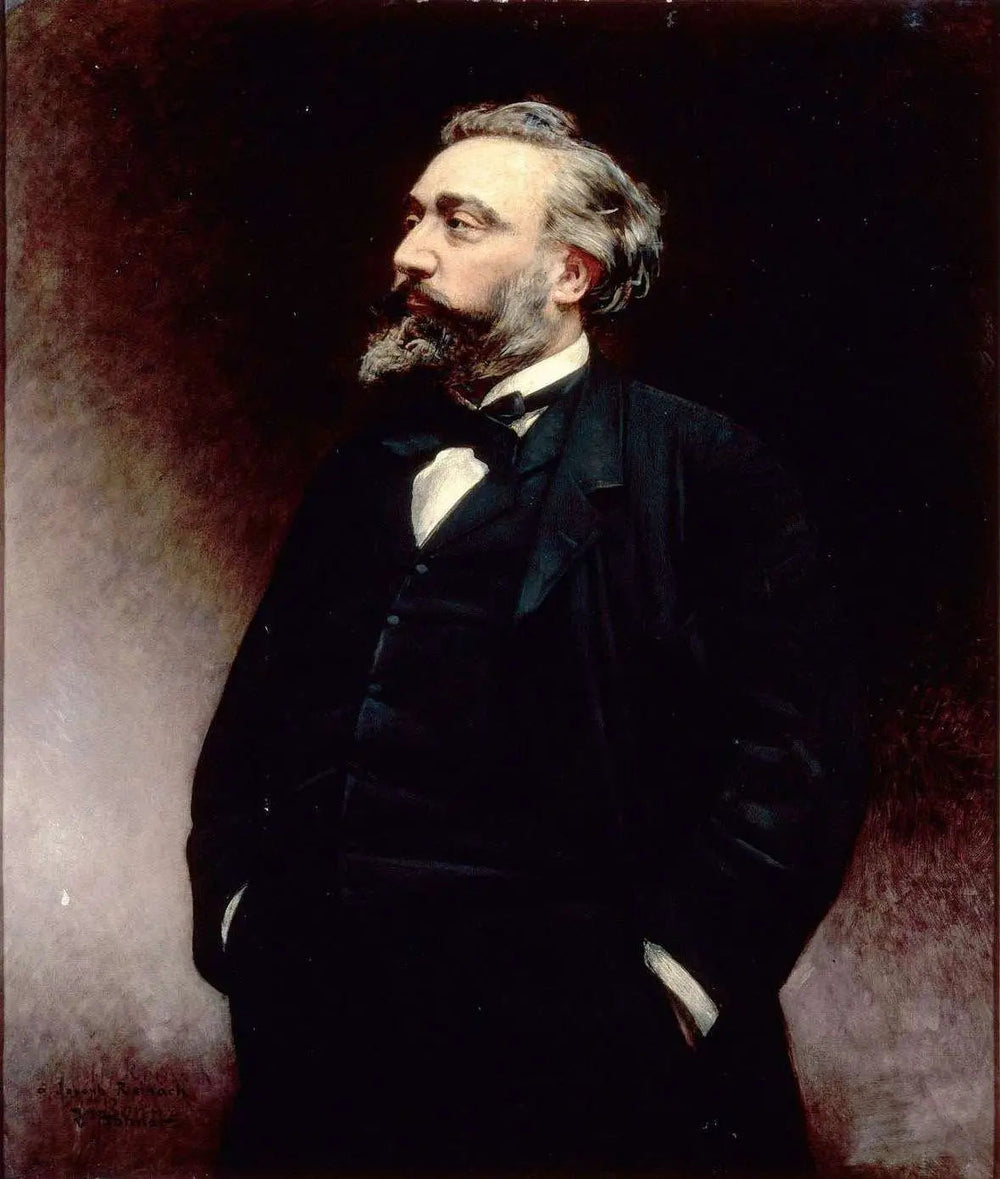 Léon Gambetta (1838-1882) - Léon Bonnat image 1 reproduction de peinture à l’huile
