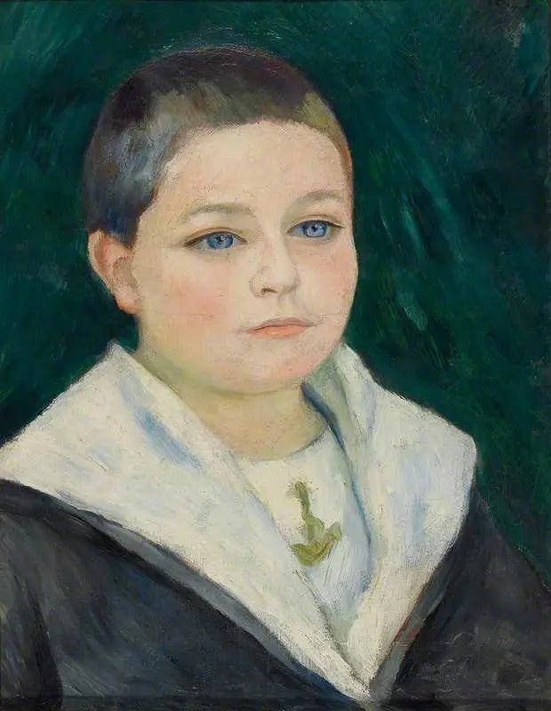 Léon Goujon em traje de marinheiro - Pierre-Auguste Renoir