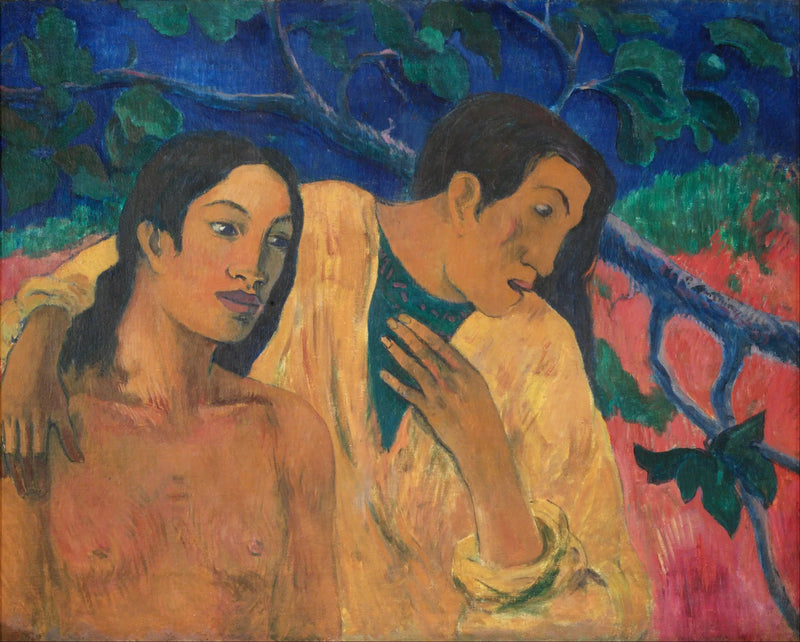 Os Amantes - Paul Gauguin