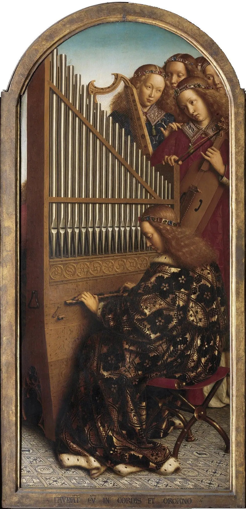 Anjos músicos - Jan van Eyck
