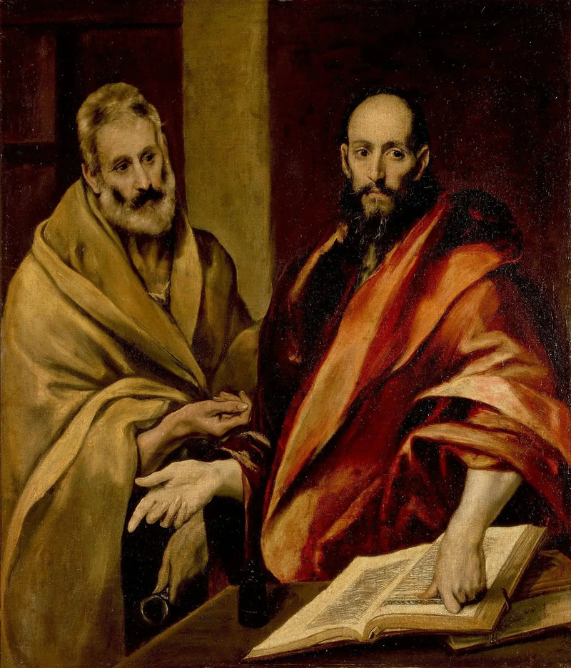 Os Apóstolos Pedro e Paulo - El Greco