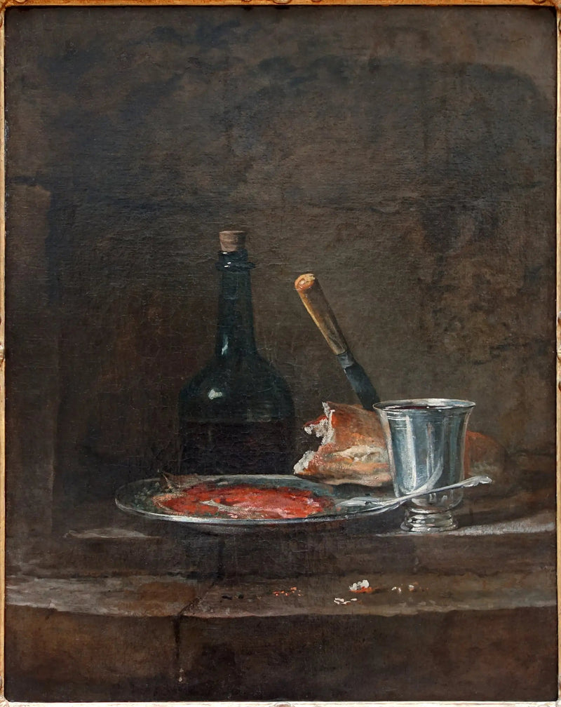 As Preparações de um Almoço - Jean Simeón Chardin