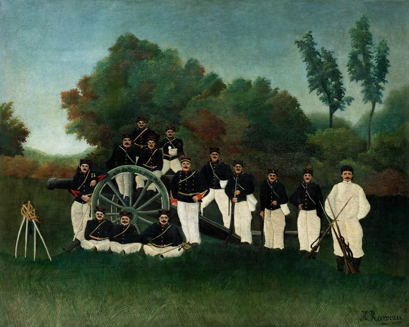 Os Artífices - Henri Rousseau