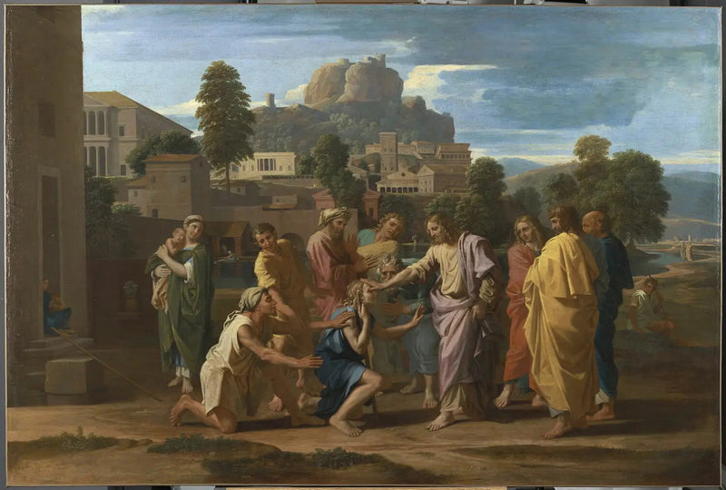 Os Cegos de Jericó - Nicolas Poussin