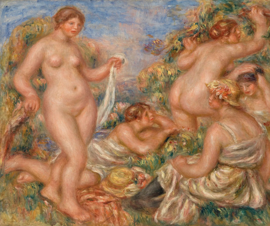 As banhistas - Pierre-Auguste Renoir