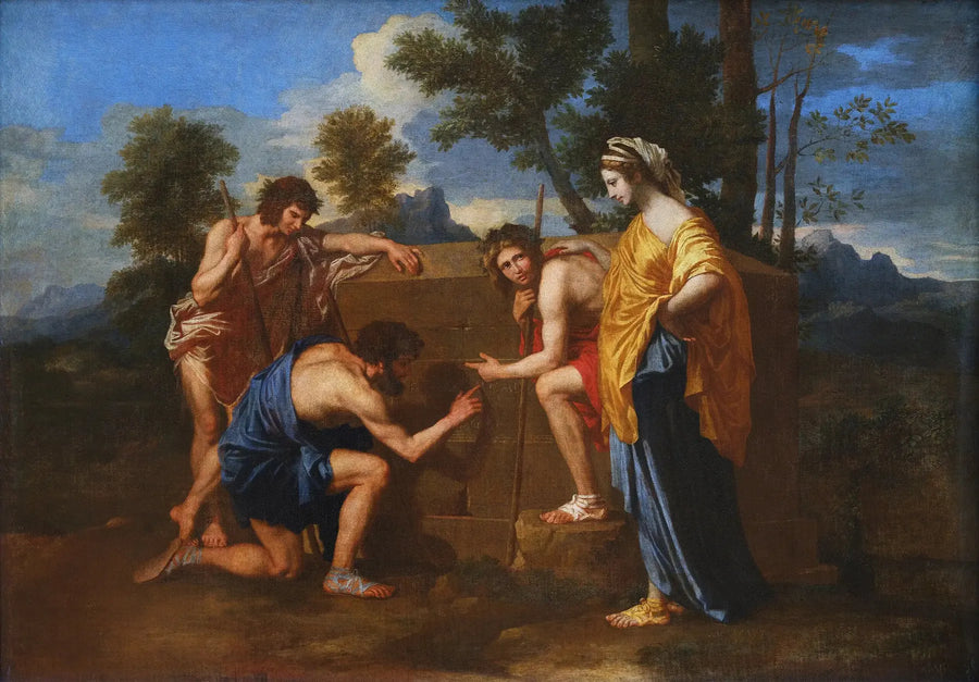 Os Pastores de Arcádia - Nicolas Poussin
