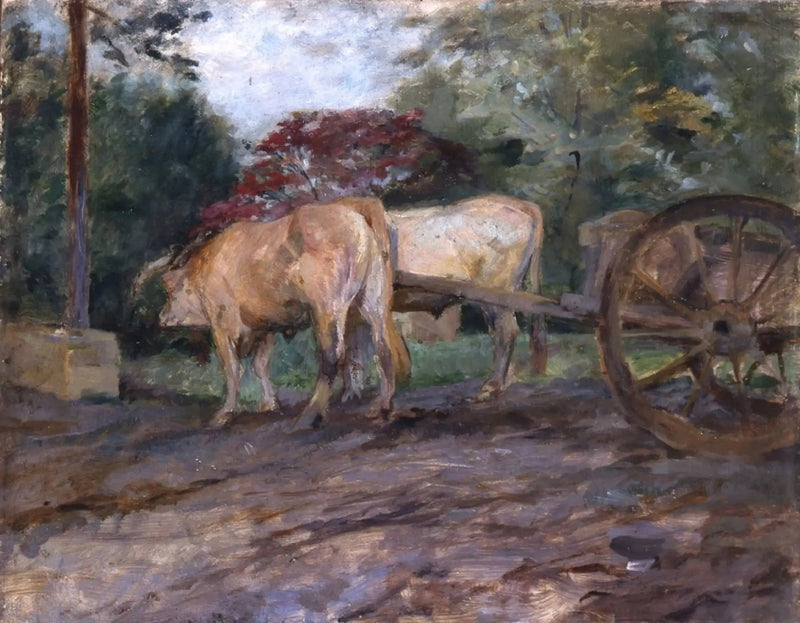 Os Bois sob o jugo - Henri de Toulouse-Lautrec